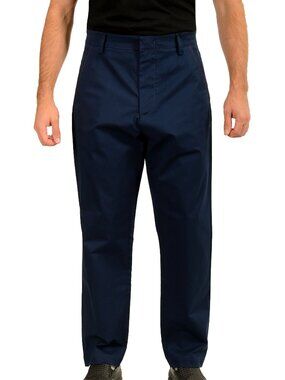 Scuderia Ferrari Men's Blue Pr.Horse Chino Trouser Pants US L IT 52